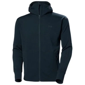 Helly Hansen Evolved Air Hooded Midlayer Men's Jacket, Navy, Medium - Picture 1 of 5