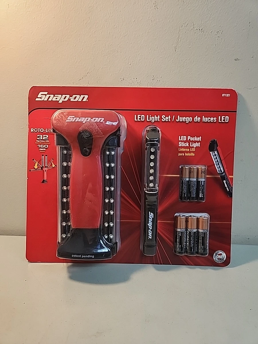 Snap-on Red Flashlights & Work Lights 1 Batteries for sale | eBay