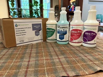 CRB Cleaning Systems Sample Mix Pack of Cleaning Products  - Image 1 of 4