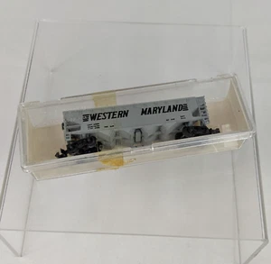 Model Power Train Gray Western Maryland Freight Car 3461 Trix Austria Yugoslavia - Picture 1 of 15