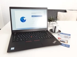 Lenovo ThinkPad T490s 14" FHD I7-8665U 8GB DDR4 RAM 256GB NVMe SSD Webcam FPR - Imagen 1 de 7