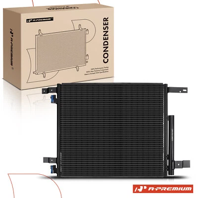 AC Condenser w/ Receiver Drier & Bracket for Cadillac SRX 2010-2016 V6 2.8L 3.0L - Image 1 of 4