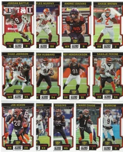 2023 CINCINNATI BENGALS 40 Card Lot w/ SCORE Team Set 25 CURRENT Players 4 RC - Picture 1 of 2