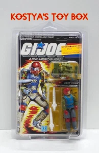 GI Joe FAST DRAW 1987 MOC MOSC Hasbro New Vintage Factory Sealed Action Figure - Picture 1 of 11