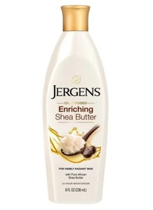 Jergens Oil Infused Enriching Shea Butter Skin Moisturizer 8 oz 236 ml - Picture 1 of 1