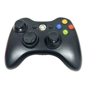 Official OEM Microsoft Xbox 360 Wireless Controller Black Mint Joysticks Works - Picture 1 of 10
