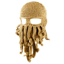 BomHCS Novetly Tentacle Octopus Cthulhu Knit Beanie Hat Cap Wind Mask Birthday