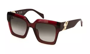 Blumarine SBM839 0954 BORDEAUX SCURO TRASPARENTE 53/21/140 Women's Sunglasses - Picture 1 of 1
