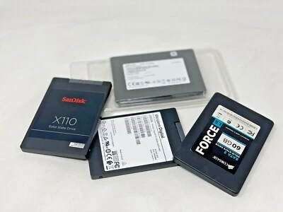 SSD 2.5” 64GB 128GB 256GB 7mm SATA Solid State Drive Sandisk Micron WD Corsair - Image 1 of 3