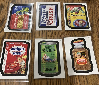 2008 Topps Flashback From The 70s Lost Wackys (#s 65,66,67,69,71,72) - Image 1 of 2