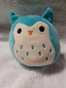Squishmallows Winston The Owl Plush 5" Turquoise Teal Stuffed Plush Toy - Picture 1 of 4