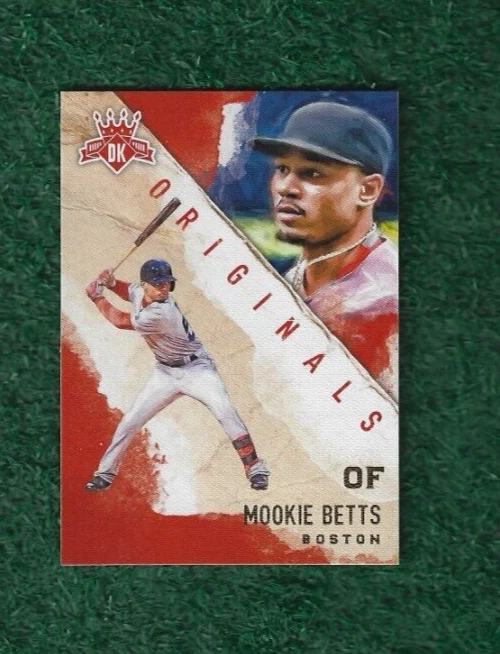 MOOKIE BETTS - 2017 PANINI DIAMOND KINGS - DK ORIGINALS INSERT CARD # DO-12  MLB - Image 1 of 2