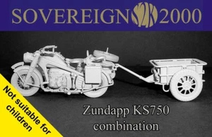 Sovereign 2000 - Zundapp KS750 actualización combinada + remolque 1/35 - S2KA008 - Imagen 1 de 5