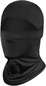 Balaclava Full Face Mask Men Women Cycling Ski Winter Warm Neck Black Motorbike - Picture 1 of 9
