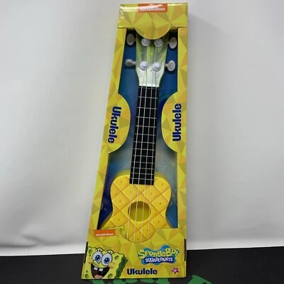 Nickelodeon SpongeBob SquarePants Pineapple Ukulele New In Box - Image 1 of 4