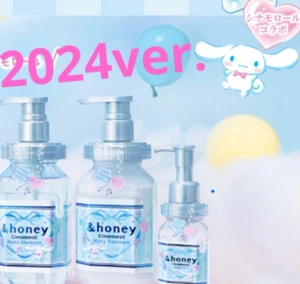 Cinnamoroll Limited Set 2024 Champú Tratamiento Aceite Sanrio Japón Limited - Imagen 1 de 3