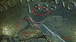 2006 South Dakota Quarter Die Chip! and water barrel chips!Base Die Crack - Picture 1 of 7