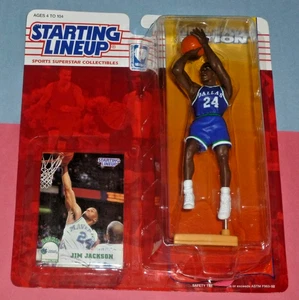 1994 JIM JACKSON Dallas Mavericks #24 Rookie Starting Lineup - Picture 1 of 3