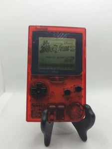 Nintendo Game Boy Pocket (Clear Red) *RESHELLED, CLEANED & TESTED* - Picture 1 of 2