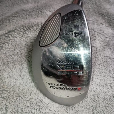 LH Adams Tight Lies Idea i-Wood 4-Iron Hybrid 21º Regular Graphite Golf Club - Image 1 of 4