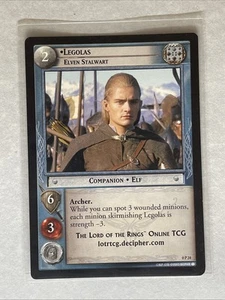 Lord of The Rings LOTR CCG TCG Online Promo Legolas 0P24 - 2003 - Picture 1 of 1