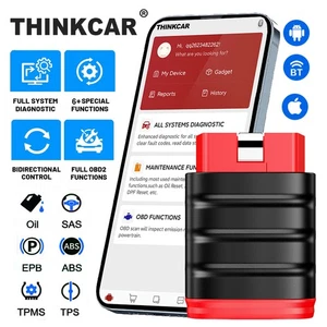 ThinkSafe Car Bidirectional All System OBD2 Scanner Bluetooth Diagnostic Tool - Picture 1 of 22