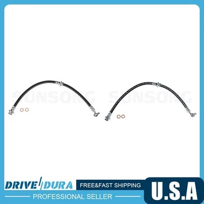 Manguera hidráulica de freno delantera izquierda y derecha para Nissan Sentra 2002-2006 1,8 L Foto 1 de 4