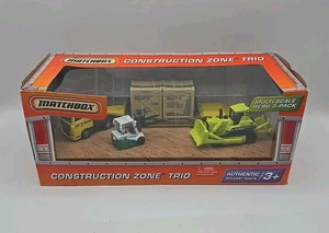 2011 Matchbox "Construction Zone Trio" Diecast. - Picture 1 of 5