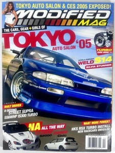 Modified Magazine April 2005 4/2005 Silvia Civic S2000 RX7 JDM Tokyo Auto Salon - Bild 1 von 10