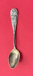 Chief Seattle Mt Rainier Sterlingsilber 12,9 g 4 Zoll Souvenirlöffel - Bild 1 von 8