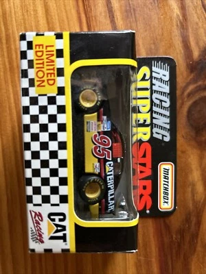 1996 Matchbox Racing Super Stars David Green #95 Caterpillar 1:64 Diecast - Image 1 of 4