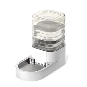 Gravity 4.5L Dog and Cat Water Bowl Dispenser, Automatic Stainless Steel Dog ... - Picture 1 of 7