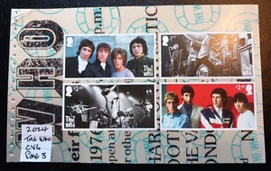 GB 2024~The Who~Music Giants~Prestige Booklet Pane~3~ex CY6~MNH~issue~17.10.24 - Picture 1 of 1
