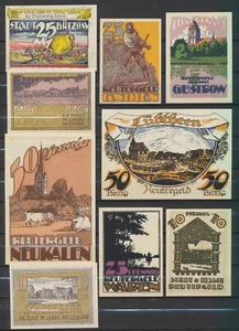 Reutergeld - 18x Notgeld - Unterschiedliche Städte - Lot 2 - Bild 1 von 2