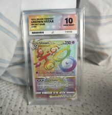 Ace 10 Unown Vstar 199/195 Pokemon TCG Card