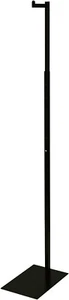 Single Costumer Clothing Display Stand Black Valet 72" Garment Rack Adjustable - Picture 1 of 12