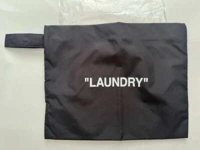 OFF-WHITE Laundry Pouch Bag Black/White - Image 1 of 3