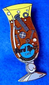 RARE PROTOTYPE PITTSBURGH HURRICANE SERIES STEEL NUTS BOLTS Hard Rock Cafe PIN - Picture 1 of 2