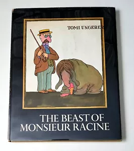 Tomi Ungerer BEAST OF MONSIEUR RACINE 1971 1st Edition HC/DJ - Imagen 1 de 6