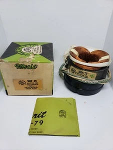 VINTAGE TELEVISION ELECTRONICS MERIT MDF- 79 DEFLECTION YOKE NOS Motorola - Afbeelding 1 van 9