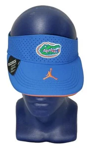 Florida Gators Air Jordan Team Issue Nike Aerobill Jumpman Blue Orange Visor - Picture 1 of 8
