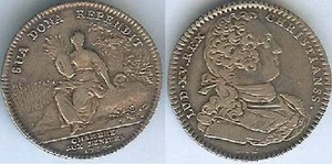 Royal Token - Louis XV 1734 Chambre aux Deniers Silber / Silver 7 gr d=29mm - Bild 1 von 1