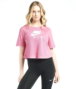 NIKE Women's Air Mesh Short Sleeve Top sz XL X-Large Shirt Fireberry Pink - Picture 1 of 3
