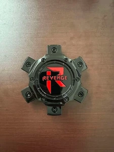 Revenge Offroad Center Cap Black Red For RV201-RV204 Fits 6 Lug - Picture 1 of 3