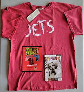 T-Shirt West Side Story Jets XL rot 40. Jahrestag 2001 Time Warner PROMO Neu mit Etikett - Bild 1 von 10