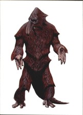 1994 Alien World of Wayne Barlowe #3 Furred and Feathered Alien 1