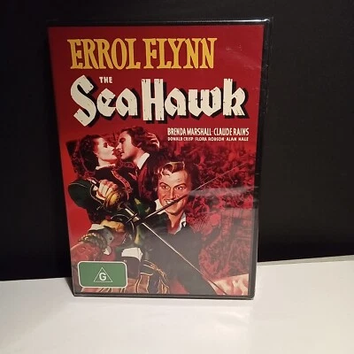 THE SEA HAWK (1940) (DVD) (R4) (BRAND NEW & SEALED) - image 1 of 2