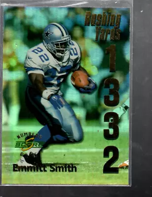 A1892- 1999 Score Numbers Game #16 Emmitt Smith /1332 - NM-MT - Image 1 of 2