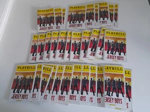 Jersey Boys Playbill New York August Wilson Theatre 1x Programme book - Foto 1 di 16