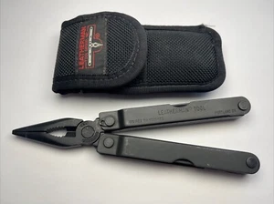 Leatherman PST Black Nylon Sheath Multi-Tool Collectible 0994 Excellent USA - Bild 1 von 12
